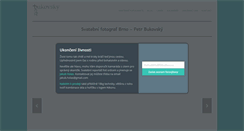Desktop Screenshot of bukovskypetr.com